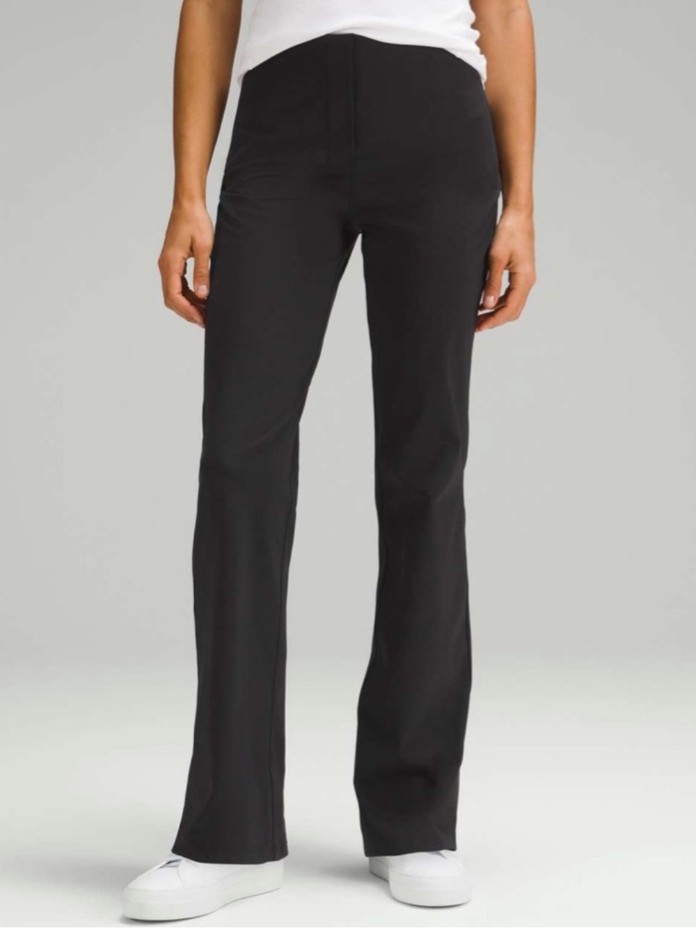 Lululemon Smooth Fit Pull-On High-Rise Pant Regular Black Size 12